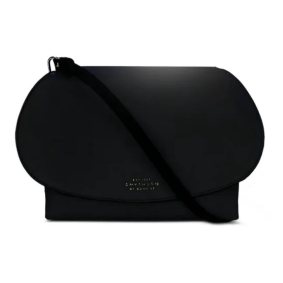 Smythson Pillow embossed-logo flap crossbody bag - Picture 2 of 4